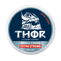snus thor Nordic Freeze X-Strong 12 mg tobacco free