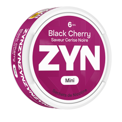 Snus ZYN Cerise Noire Medium 6 mg sans tabac