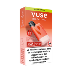 Puff rechargeable VUSE Reload 1000 box Saveur Pastèque Ice 10mg