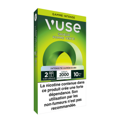 Pods VUSE Pomme verte 2 recharges 10 mg/mL