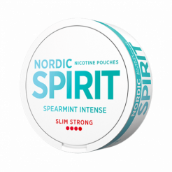 Nicotine pouches NORDIC SPIRIT Nordic Spirit Spearmint Intense Strong 11mg/pouch
