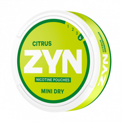 ZYN Mini Dry Citrus 6mg/pouch