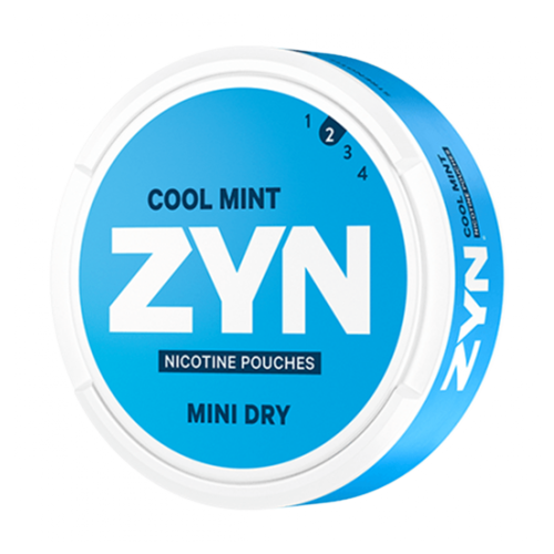 ZYN Mini Dry Cool Mint 3mg/pouch