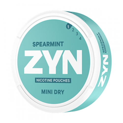 ZYN Mini Dry Spearmint 1,6mg/pouch