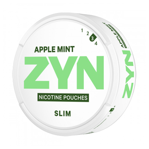 ZYN Slim Apple Mint Strong 9.6mg/pouch
