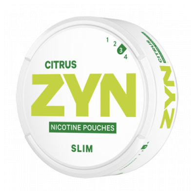 ZYN Slim Citrus 9.6mg/pouch