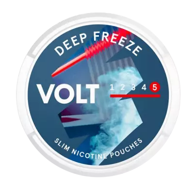 The best-selling pouch nicotine Volt 2022: Deep Freeze X-Strong