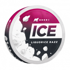Nikotiinipussit ICE Licorice Strong ICE Licorice Strong