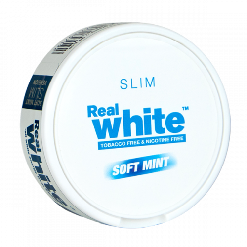 potkaise ylös Real White Soft Mint Slim