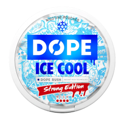 nikotiinipussit dope ice cool x-strong 11,2 mg:n nikotiinipussi