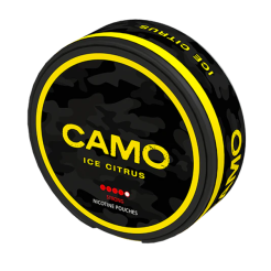 nikotiinipussit camo ice citrus x-strong 12,5 mg:n nikotiinipussit camo ice citrus x-strong 12,5 mg