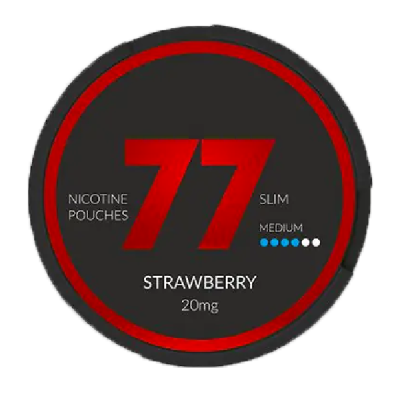 Nikotiinipussit 77 pussia Strawberry 10 mg
