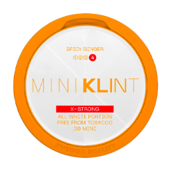 nikotiinipussit KLINT Spicy Ginger Mini Strong 10 mg - nikotiinipussit KLINT Spicy Ginger Mini Strong 10 mg