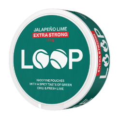 nikotiinipussit LOOP Jalapeño Lime X-Strong 12,5 mg:n nikotiinipussi