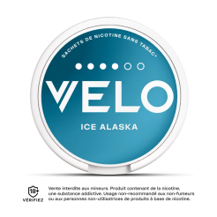 Nikotiinipussit VELo Ice Alaska 11 mg