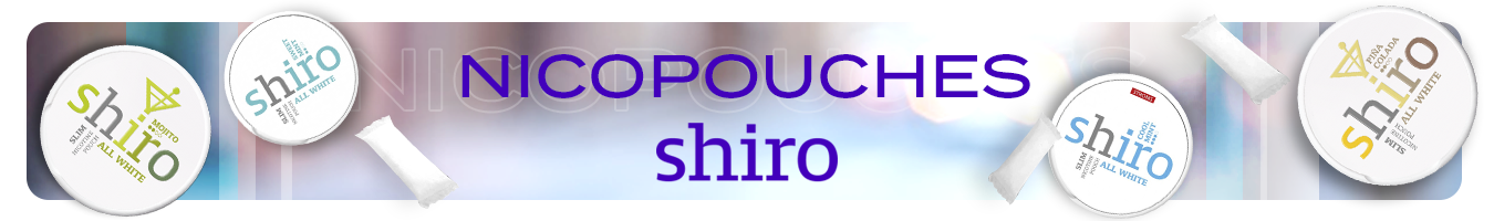 Nicotine pouches Shiro