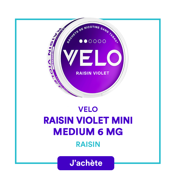 velo raisin violet