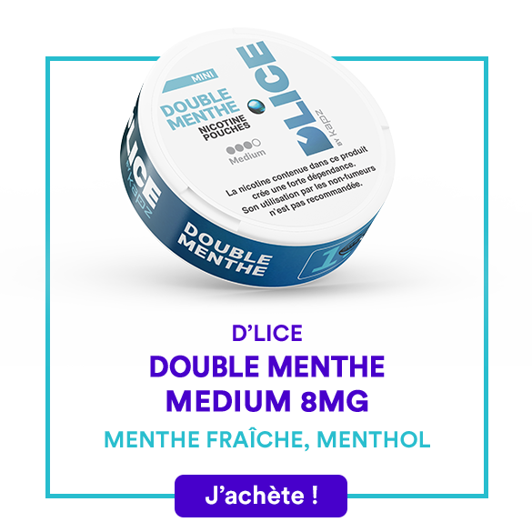 snus dlice double menthe