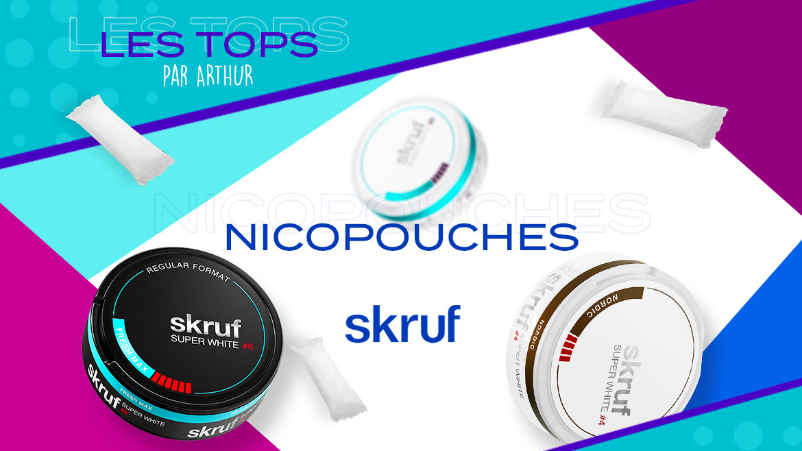 Guide : The best SKRUF nicotine pouches