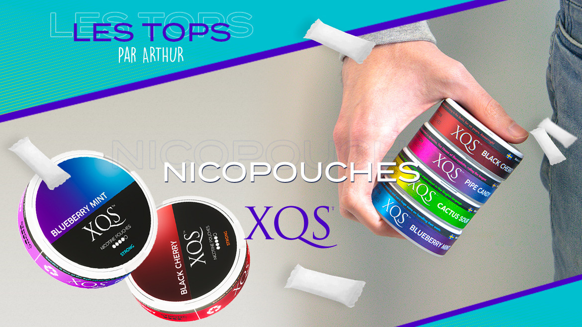 XQS nicopods : My top of the best nicotine pouches