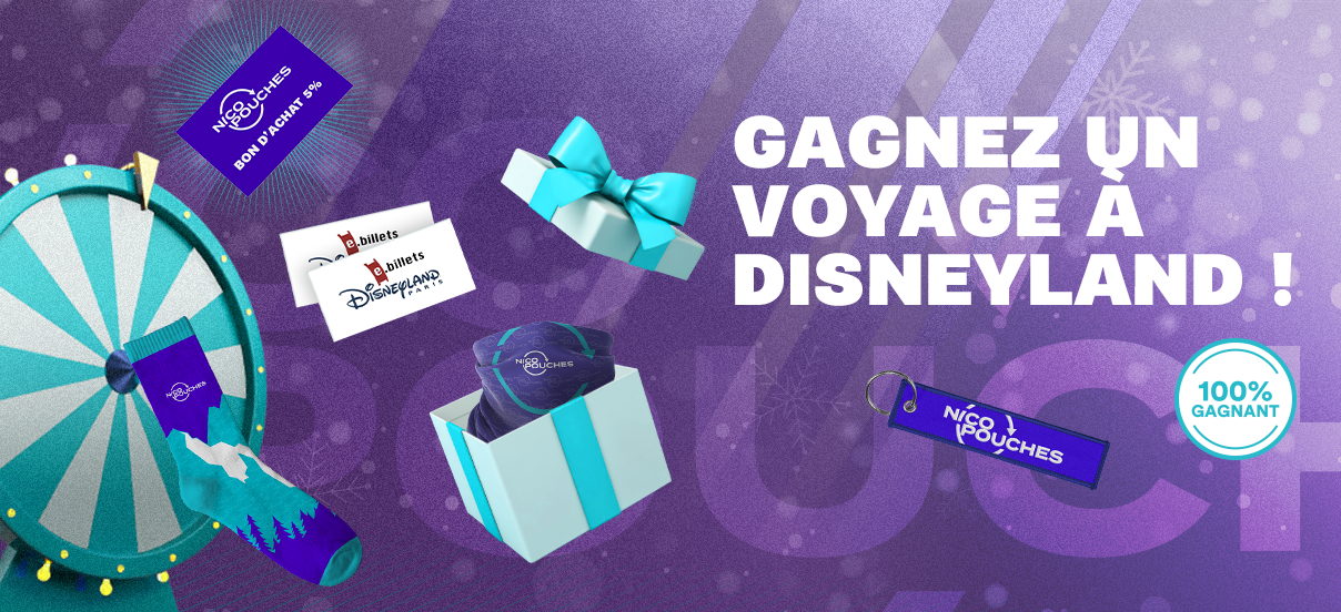 Partez à Disneyland avec Nicopouches !
