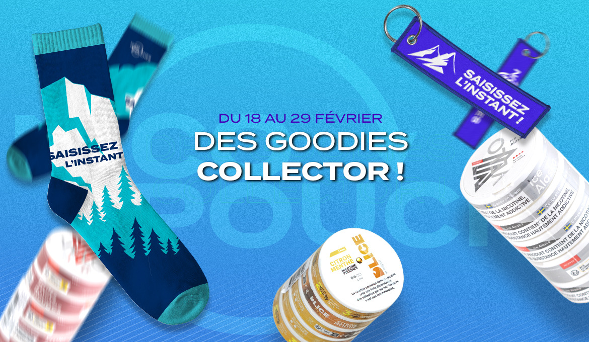 Collector's goodies in your white snus  order!