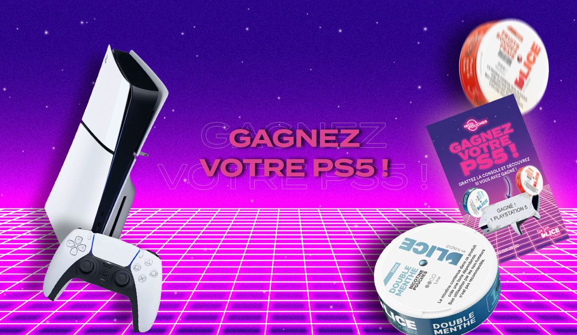 Win a Playstation 5 with D'LICE tobacco-free snus