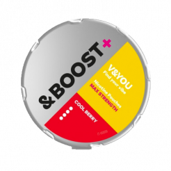 Nicopods V&You &BOOST+ Cool Berry 15 mg/sachet