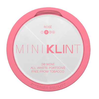nikotin pouches klint Rosé Mini Medium 6 mg