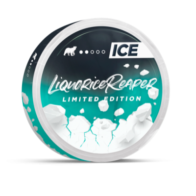 nikotin pouches ICE lakrismynte light 4 mg