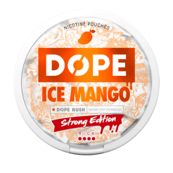 nikotin pouches dope ice mango x-strong 11,2 mg