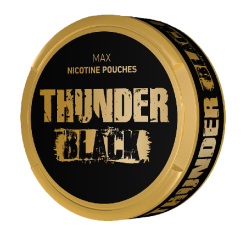 nikotin pouches THUNDER Black Max X-Strong 15,5 mg