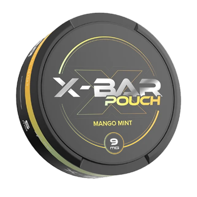 nikotin pouches X-BAR Mango Mint Strong 9 mg