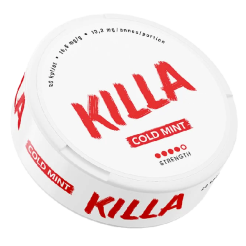 snus killa cold mint ekstra sterk tobakksfri