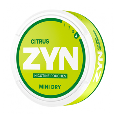 ZYN Mini tørr sitrus 6 mg/sachet