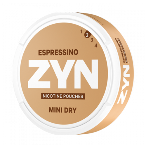 ZYN Mini tørr espresso 3 mg/sachet