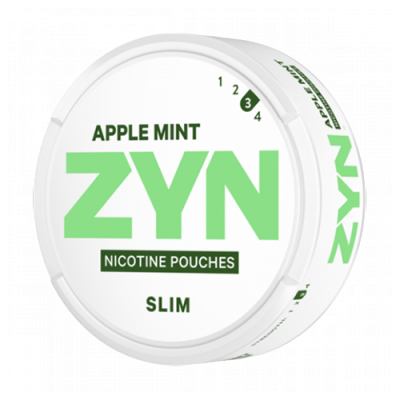 ZYN Slim Apple Mint Strong 9,6 mg / pose