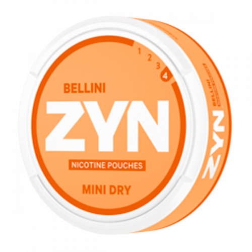Nicopouches Zyn Bellini Mini Dry 6 mg/påse