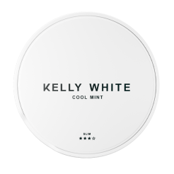 nikotinportionspåsar kelly white Cool Mint Strong 9,8 mg