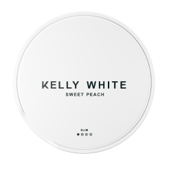 nikotinportionspåsar Kelly White Sweet Peach Light 4,2 mg