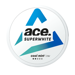 Nikotinportionspåsar ACE Cool Mint Light 4 mg