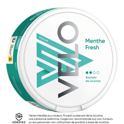 Nicoitne påsar VELO Mint Fresh Medium 6 mg