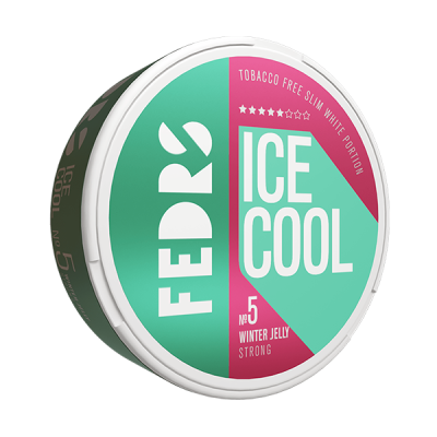 nikotinportionspåsar fedrs ICE COOL winter jelly X-Strong 15 mg