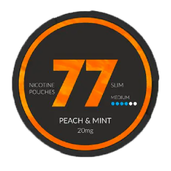 Nicopods 77 påsar Peach Mint 10 mg