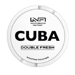 nikotinportionspåsar CUBA Double Fresh X-Strong