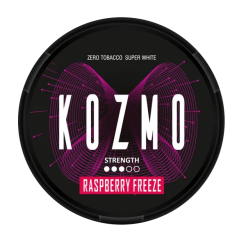 nikotinportionspåsar KOZMO Raspberry Freeze X-Strong 12,6 mg