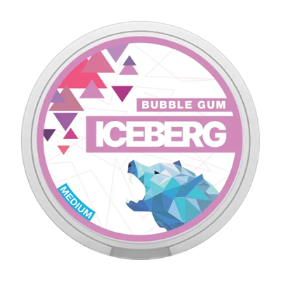 nikotinportionspåsar ICEBERG Bubble Gum X-Strong 12 mg