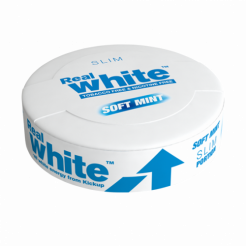 Energipåsar Real White Soft Mint Slim