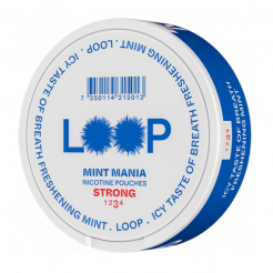 Nikotinportionspåsar LOOP Mint Mania 9,4 mg/påse